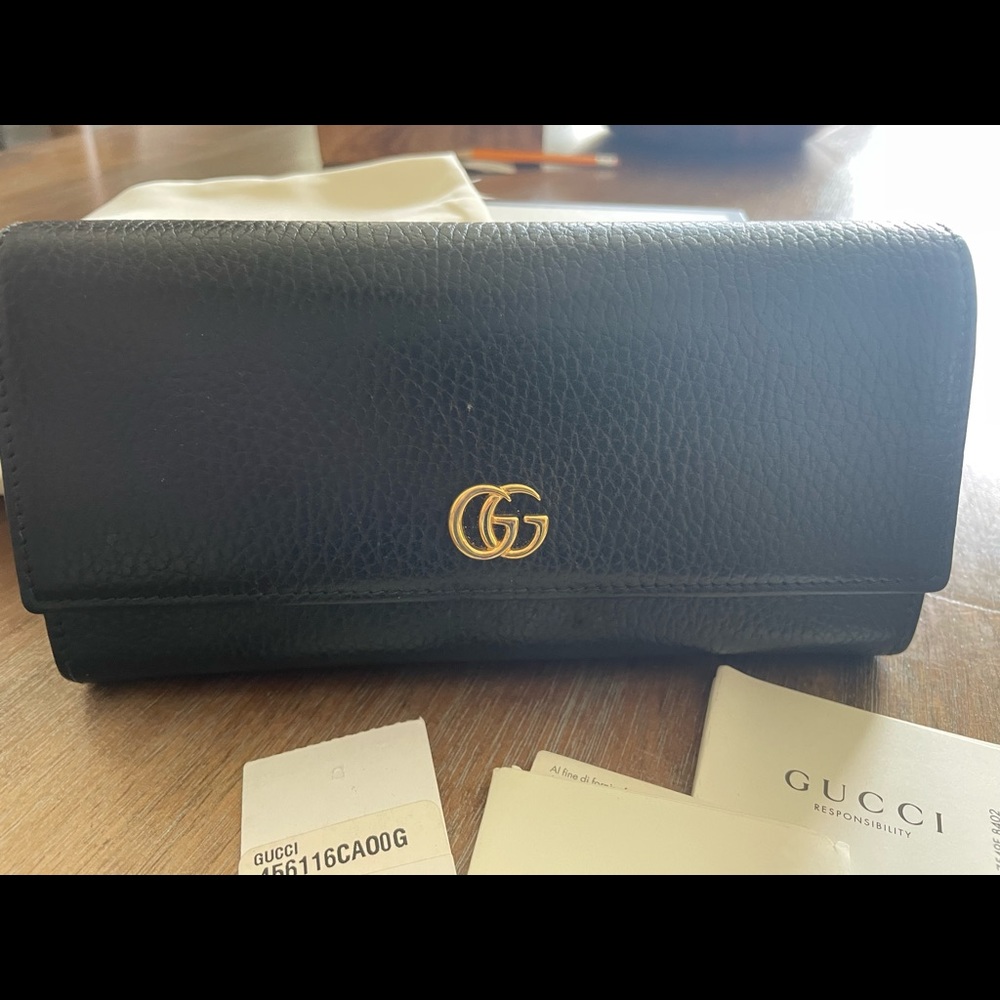 GG marmont leather wallet - Picture 4 of 5